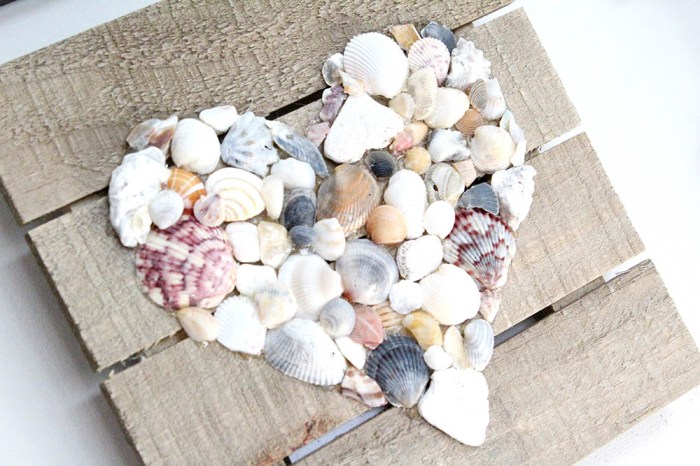 Diy shell art