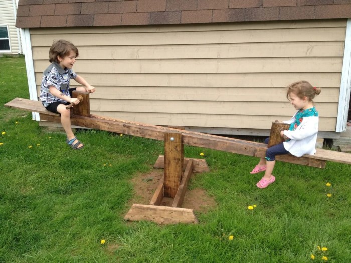 Diy seesaw