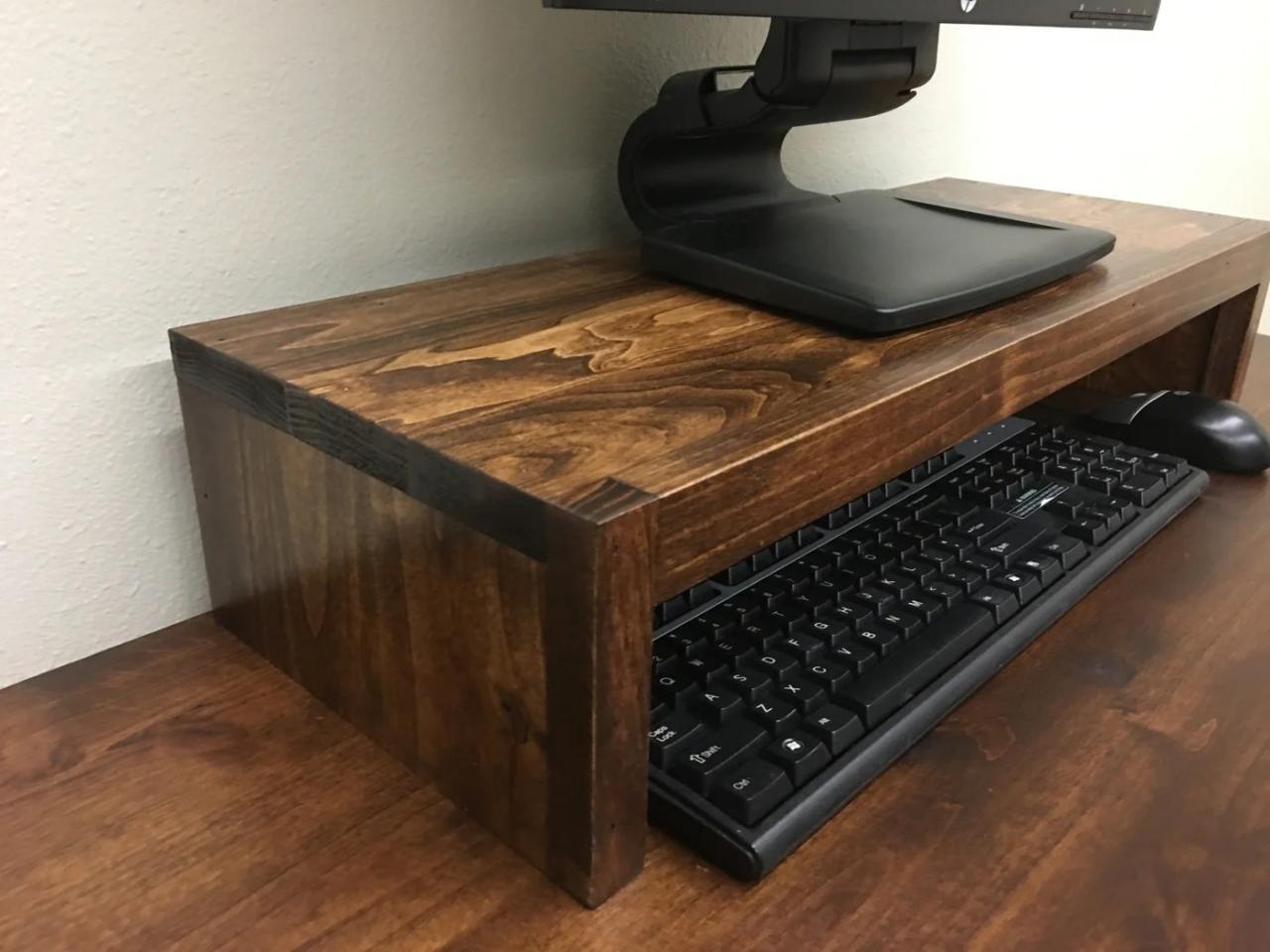 Diy pc monitor stand