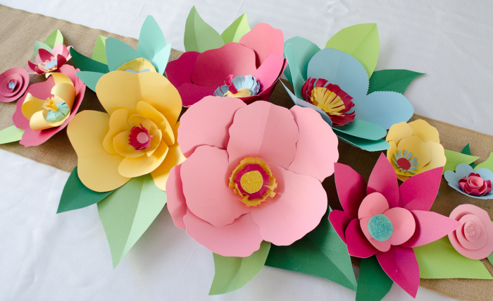 Paper giant flower flowers diy make dahlia wall dahlias create templates designs treat special know