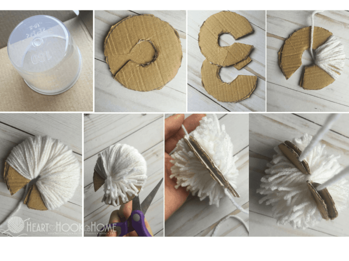 Diy pom pom maker