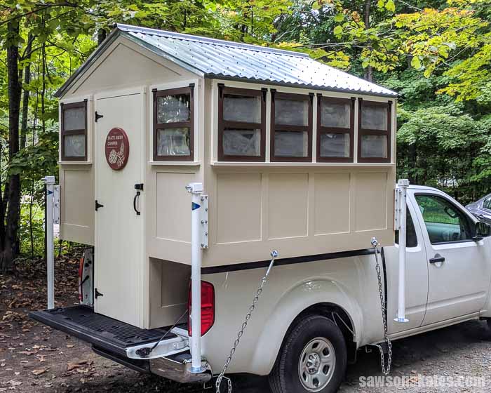 Camper truck diy build house tiny self